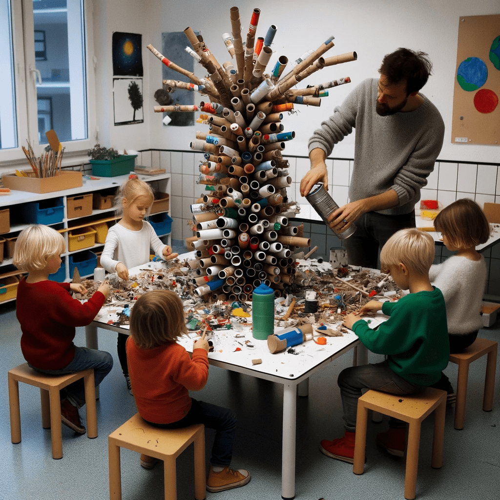 Upcycling mit Kindern. Gemeinsam neues entdecken.